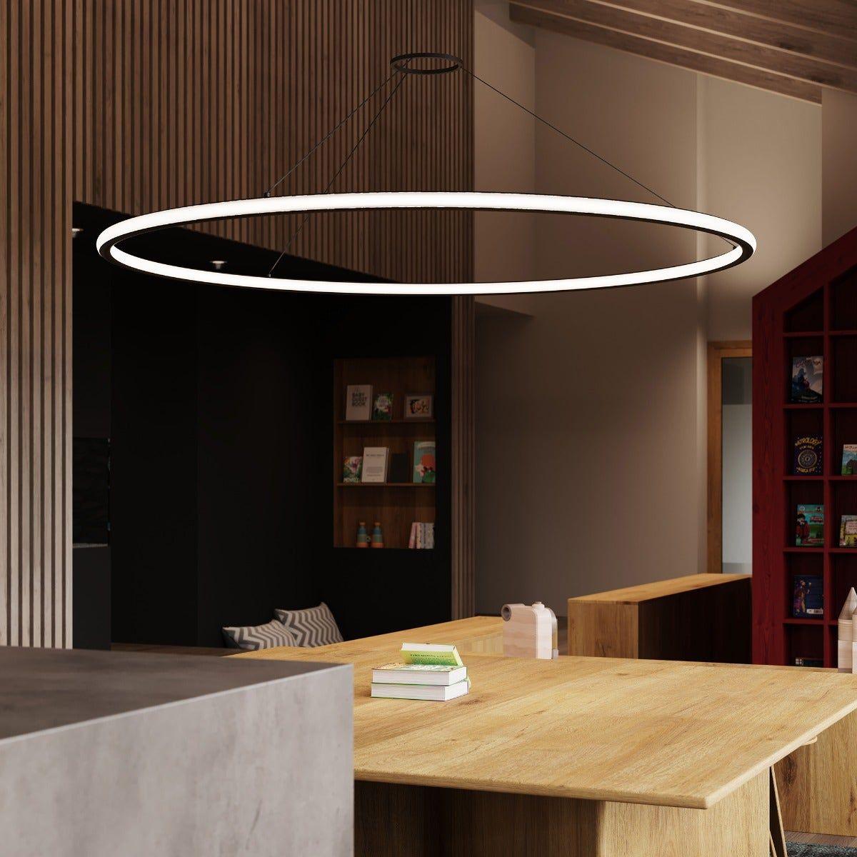 Luna 60" Round LED Pendant