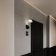 Suspenders Standard Single Sconce with Bar-Mounted Single Cylinder with Parachute Reflector