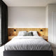 Suspenders Standard Single Sconce with Bar-Mounted Duplex Cylinders with Flood Lenses