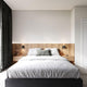 Suspenders Standard Single Sconce with Bar-Mounted Duplex Cylinders with Glass Drum Diffusers