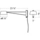 Ray Short Wall Lamp