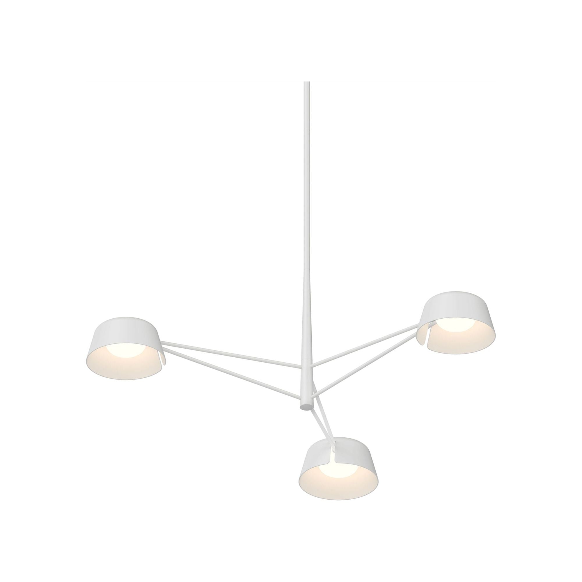 Ray 3-Light Round Chandelier