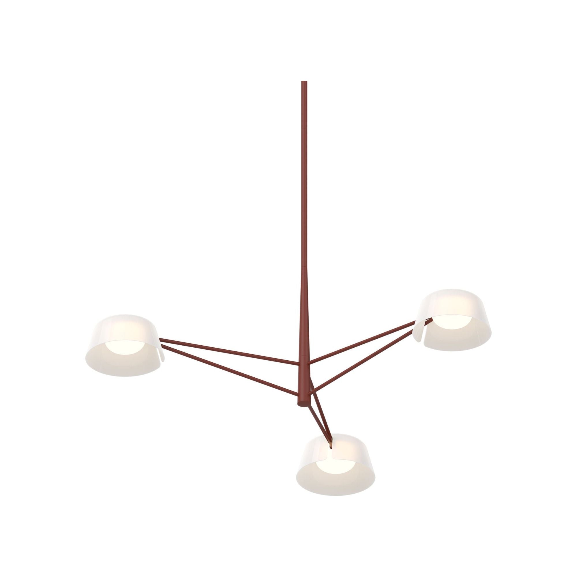 Ray 3-Light Round Chandelier