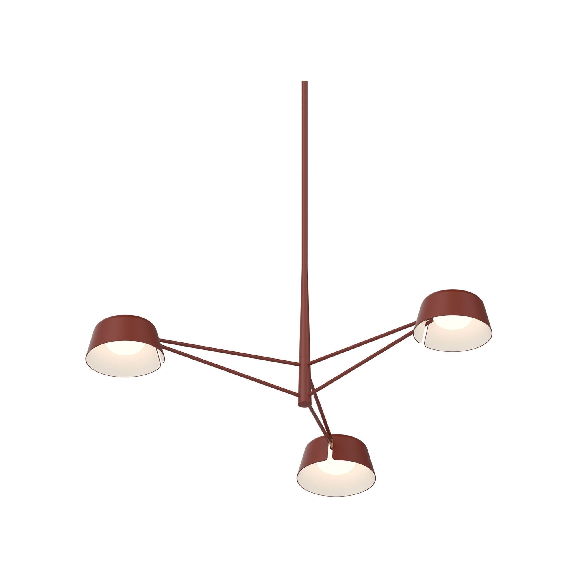 Ray 3-Light Round Chandelier