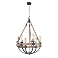Lodge 6-Light Chandelier