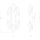 Chimes Triple Sconce