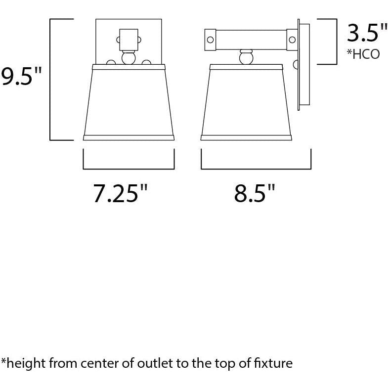 Maritime 1-Light Wall Sconce