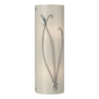 Forged Leaf and Stem Sconce