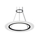 Arctic Rings 24" Single LED Ring Pendant