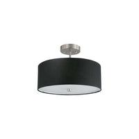 Zen 3-Light Semi Flush Mount