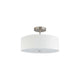 Zen 3-Light Semi Flush Mount