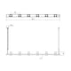 Intervals 8' Linear LED Pendant