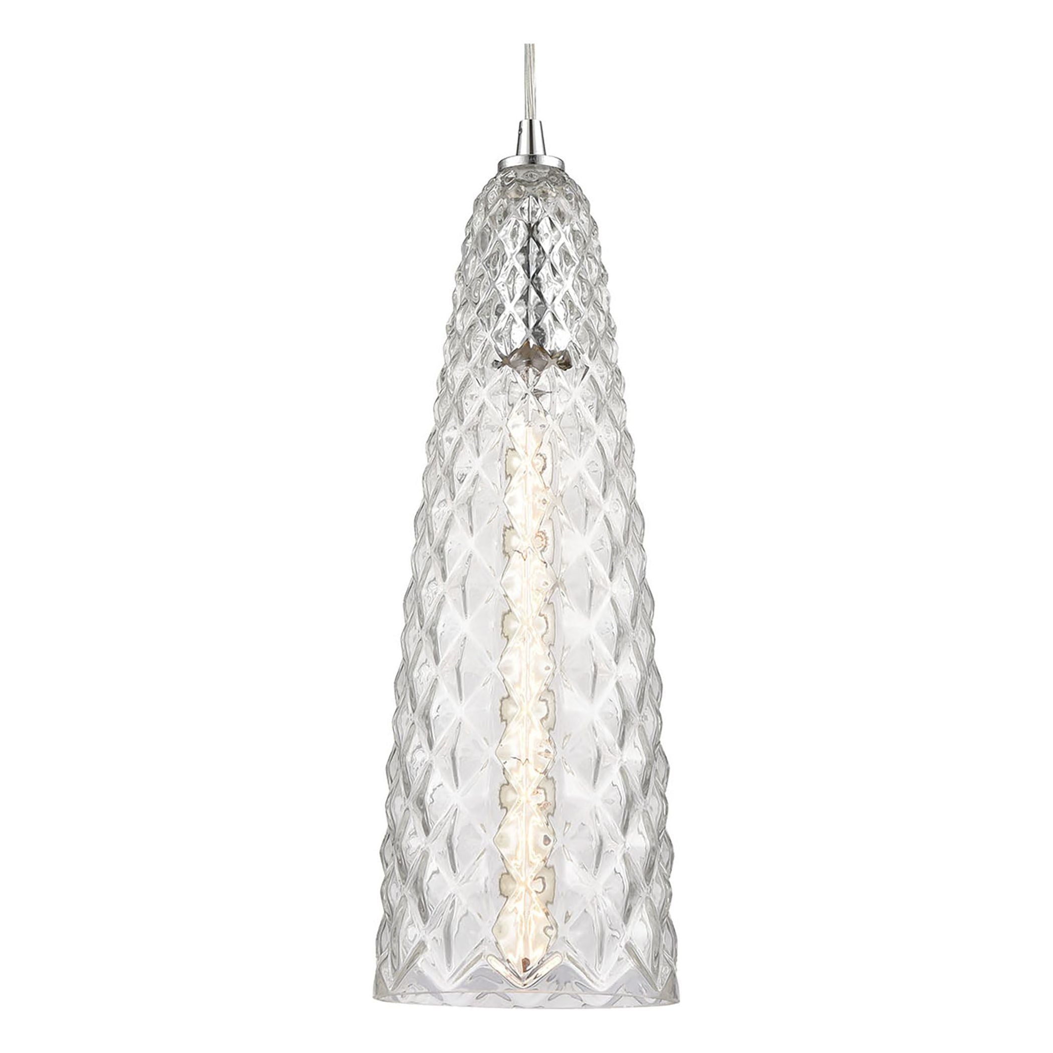 Glitzy 5" Wide 1-Light Mini Pendant