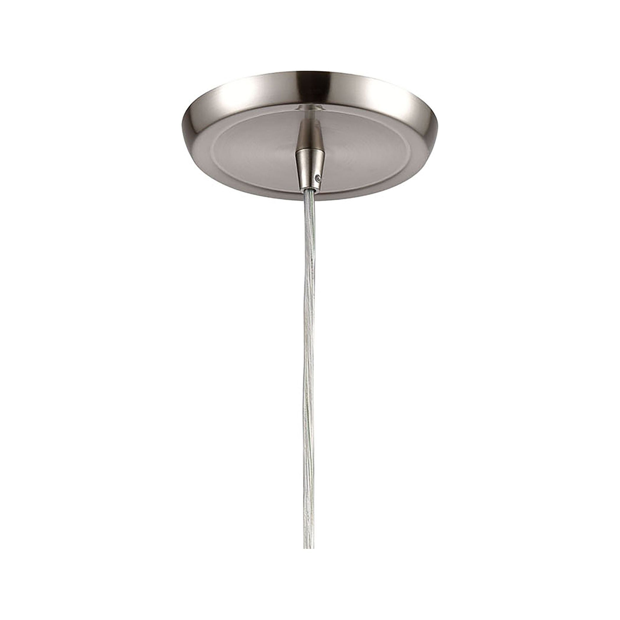 Diamond Pleat 5" Wide 1-Light Pendant