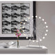 Coney Large LED Ferris Wheel Lamp