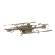 Brindille 4-Light Large Sconce/Semi-Flush