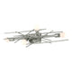 Brindille 4-Light Large Sconce/Semi-Flush