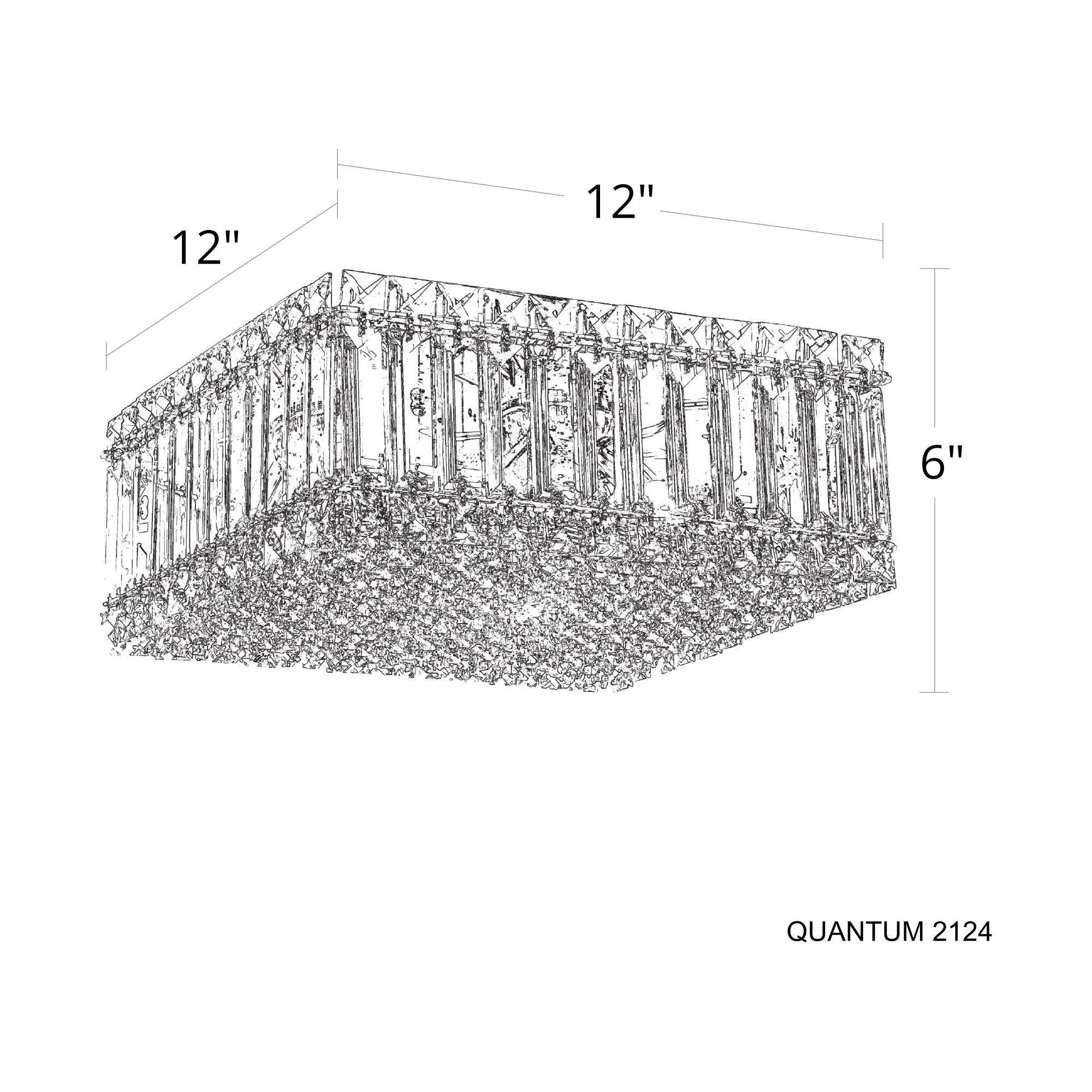 Quantum 4-Light Flush Mount