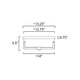 Dart 3-Light Flush Mount