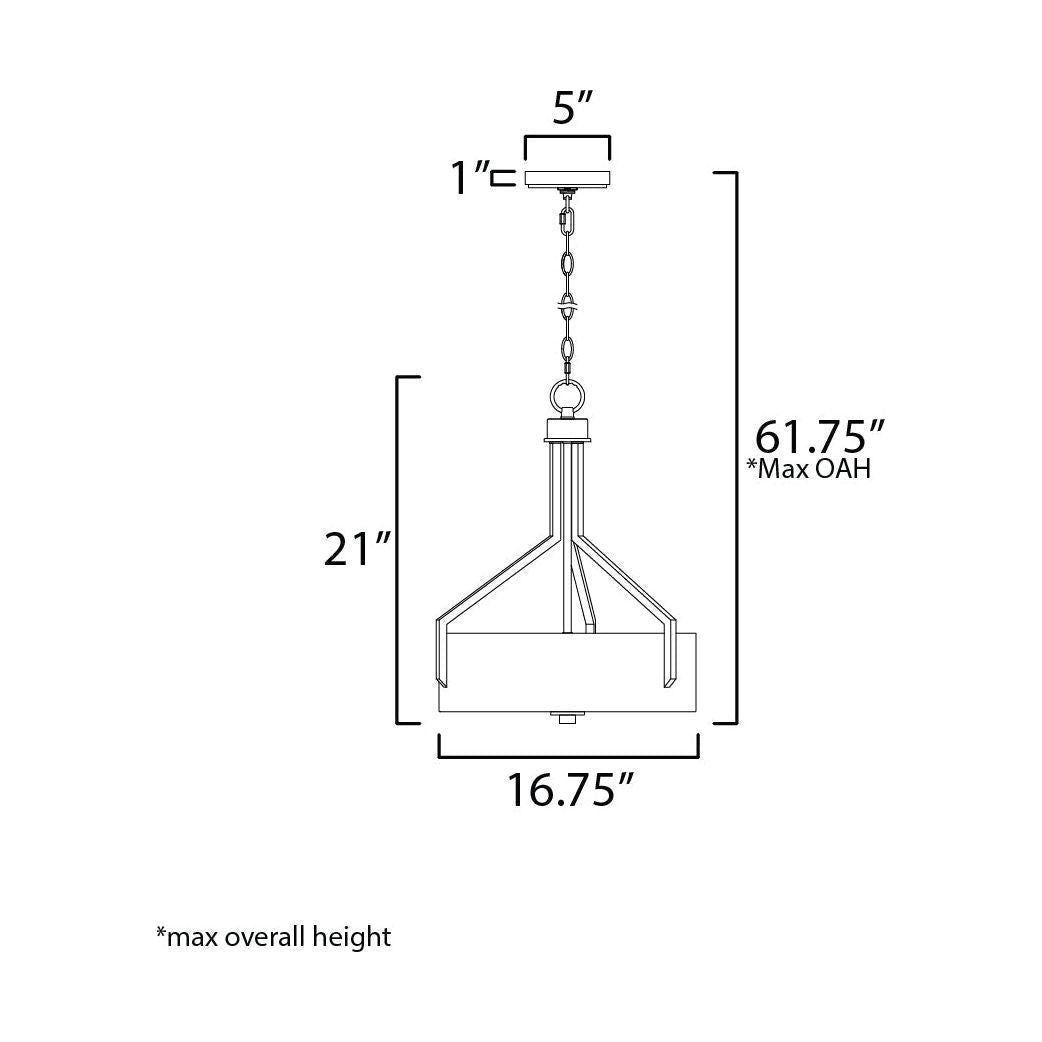 Dart 3-Light Pendant