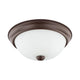 Bates 2-Light Flush Mount