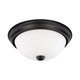 Bates 2-Light Flush Mount