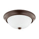Bates 2-Light Flush Mount