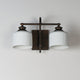 Bisque 2-Light Wall Sconce