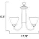 Novus 3-Light Chandelier