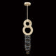 Capri 10.5"W Round Pendant