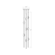 Constellation Andromeda Short 6" Round LED Pendant
