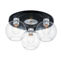 Vessel 3-Light Flush Mount