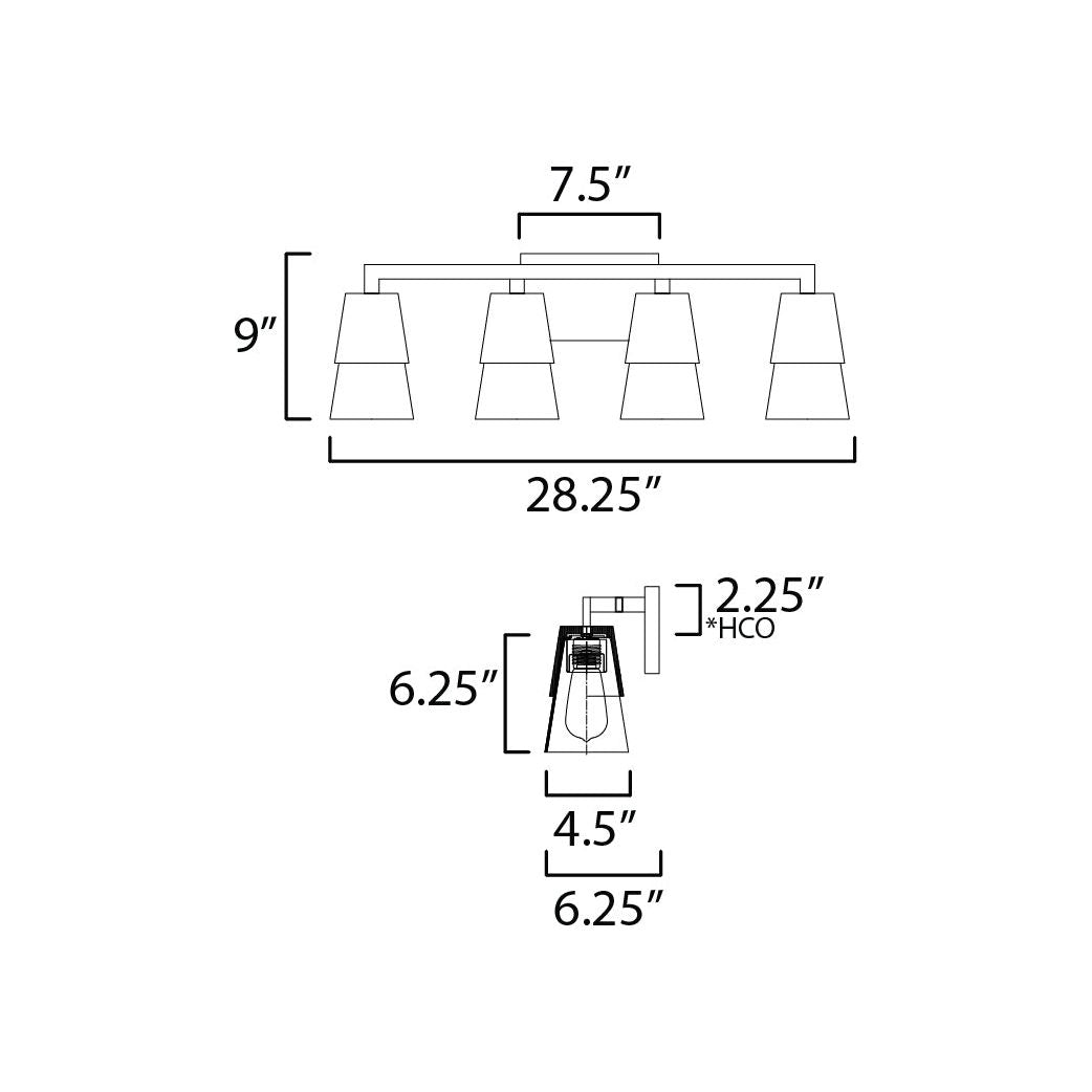 Carpenter 4-Light Bath Vanity