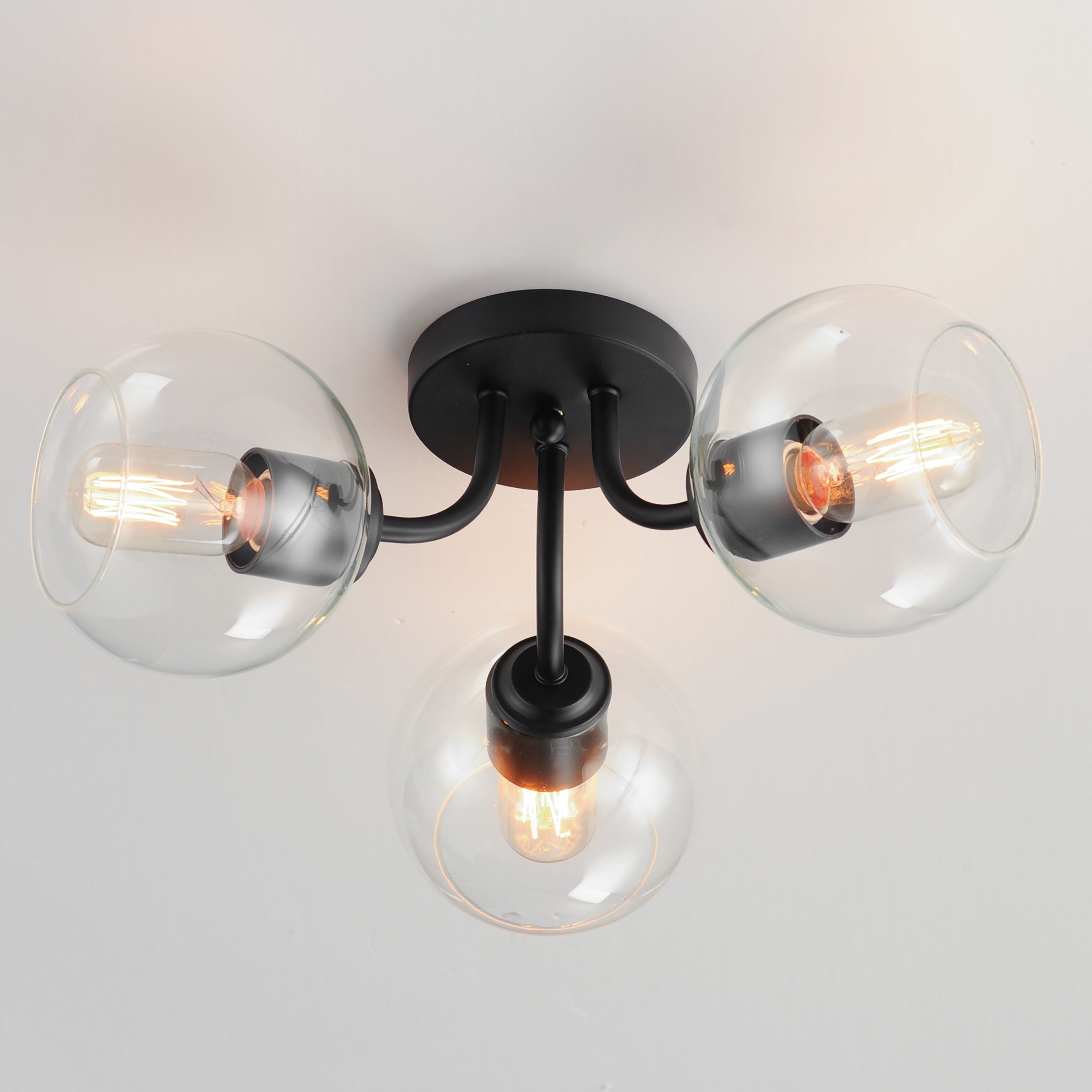 Knox 3-Light Semi-Flush Mount