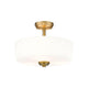 Arlington 3-Light Semi Flush Mount