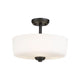 Arlington 3-Light Semi Flush Mount