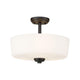 Arlington 3-Light Semi Flush Mount