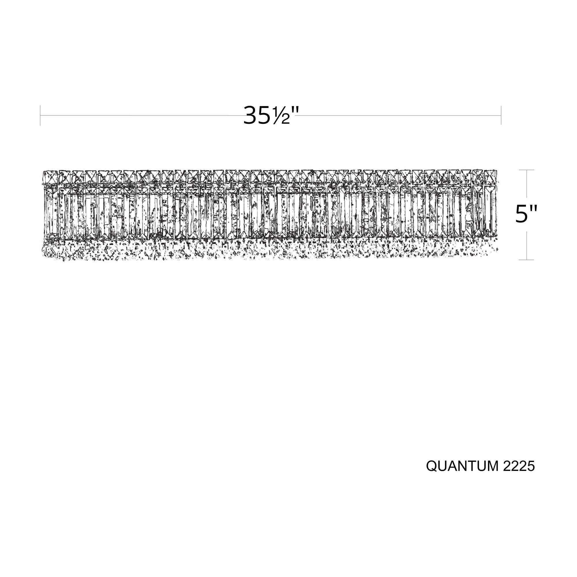 Quantum 9-Light Bath Light