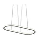 Luna 36" Racetrack Pendant