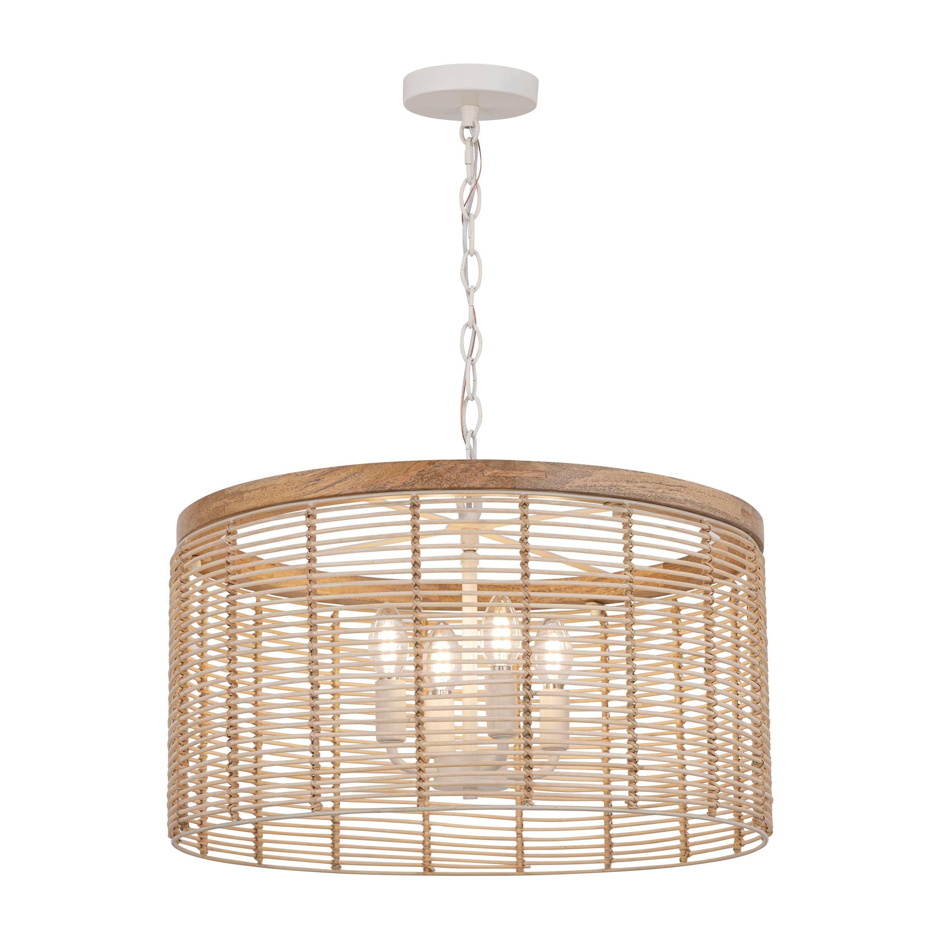 Vannerie 4-Light Pendant