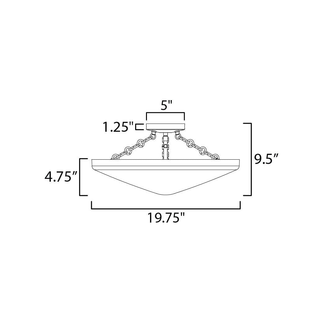 Artemis 3-Light Flush Mount