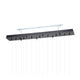 Espardello 46" 8-Light 3CCT LED Pendant