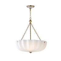 Bundt 17.5" Pendant/Semi-Flush Convertible