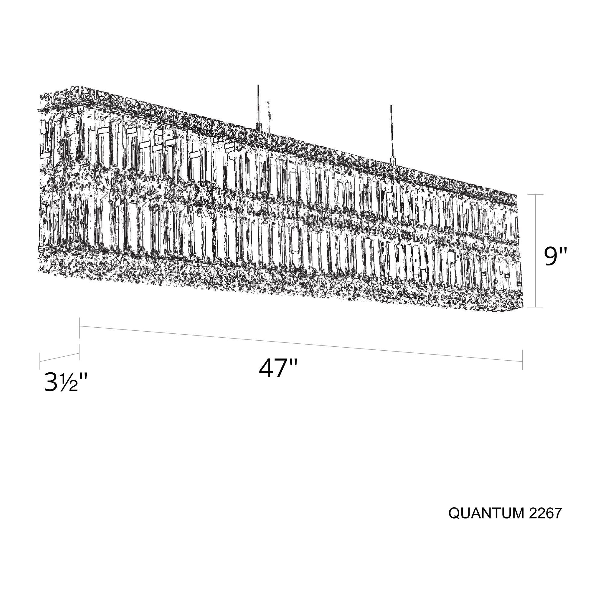 Quantum 17-Light Pendant