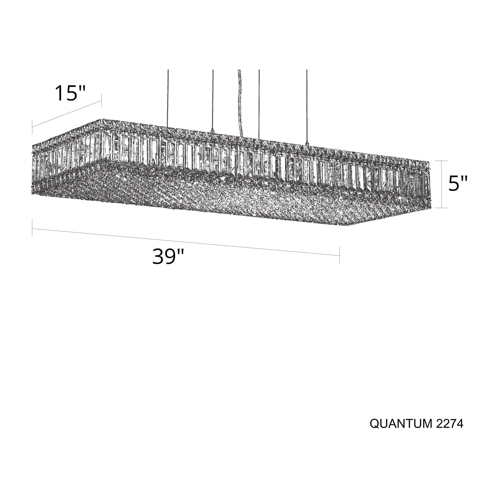 Quantum 23-Light Pendant