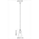 Wentworth 1-Light 12" Pendant