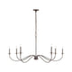 Arrington 6-Light 63" Chandelier