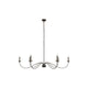Arrington 6-Light 63" Chandelier