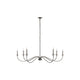 Arrington 6-Light 63" Chandelier