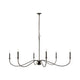 Arrington 6-Light 63" Chandelier